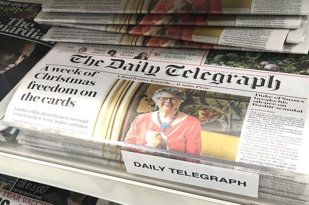 The Telegraph tendrá nuevo dueño: lo compró Axel Springer