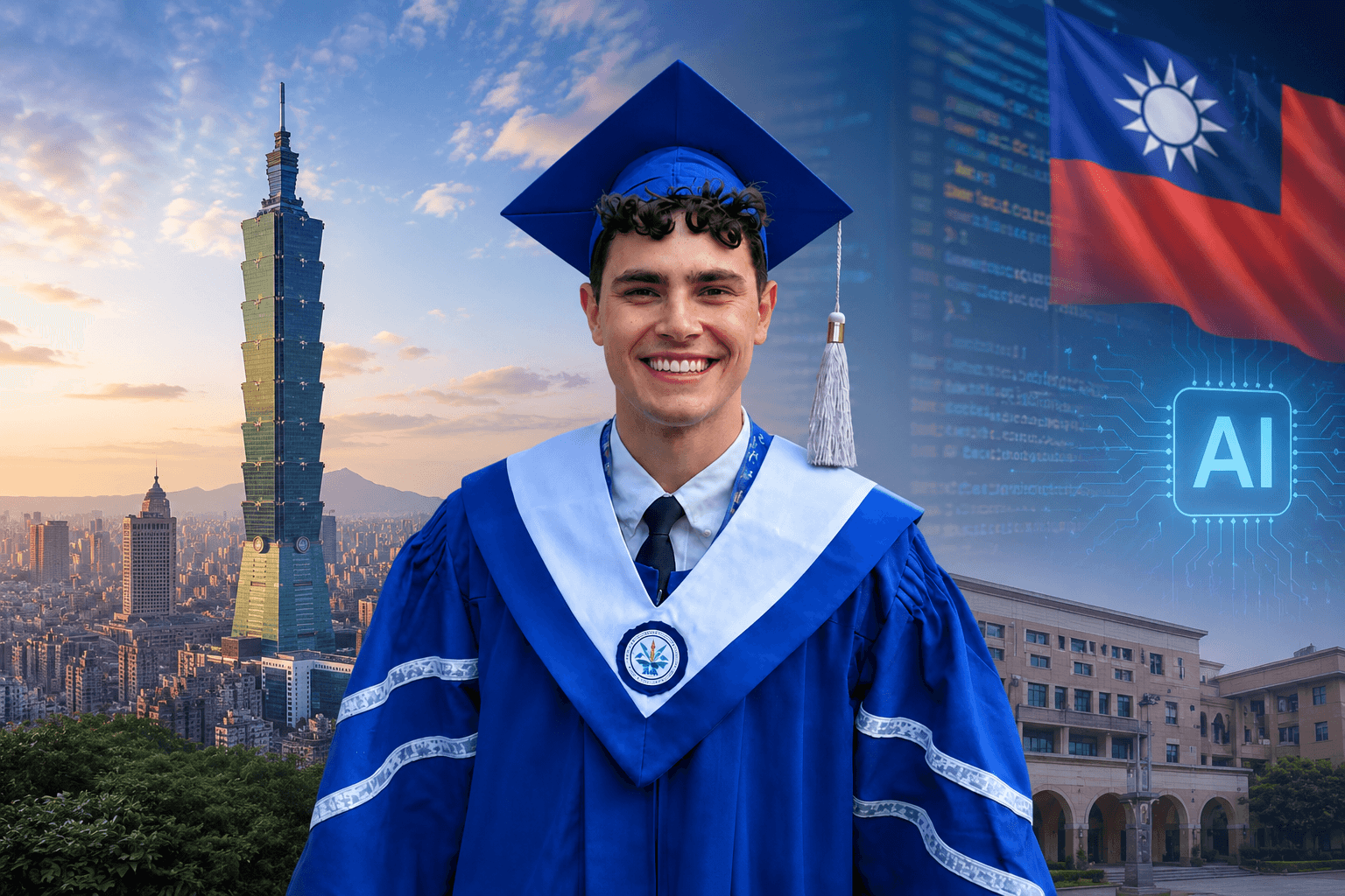 Jorge Tyrakowski apuesta por la Inteligencia Artificial tras graduarse en Taiwán
